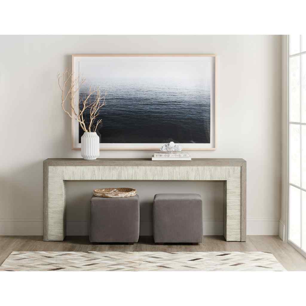 Serenity Skipper Console Table Gray