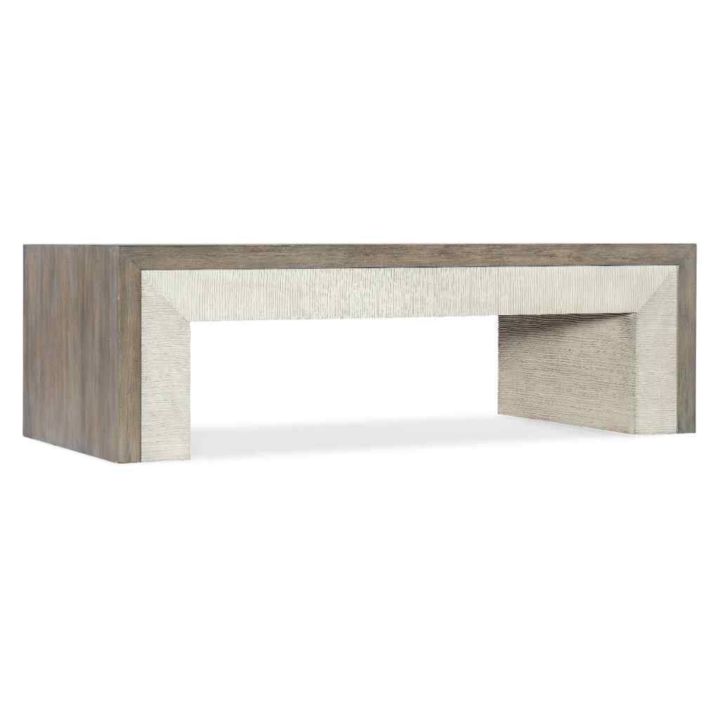 Serenity Skipper Rectangle Cocktail Table Gray
