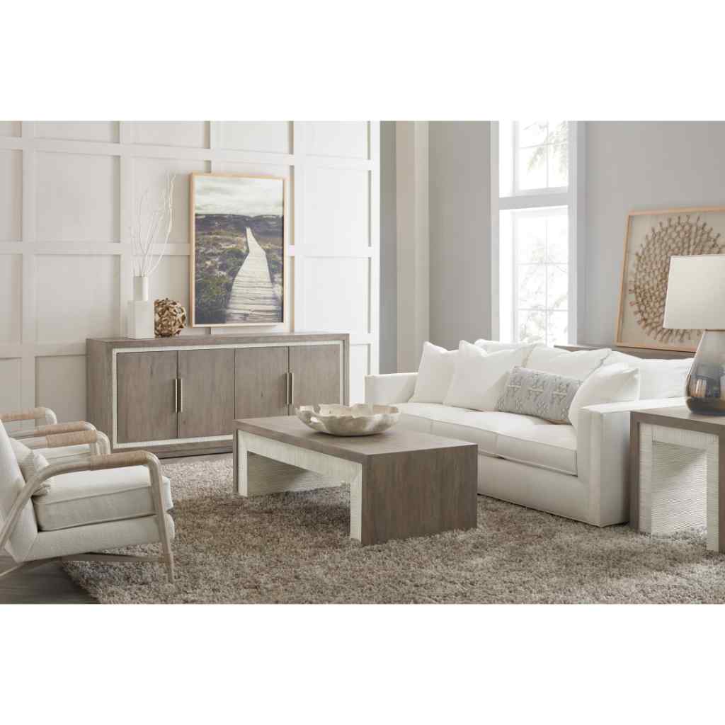 Serenity Skipper Rectangle Cocktail Table Gray