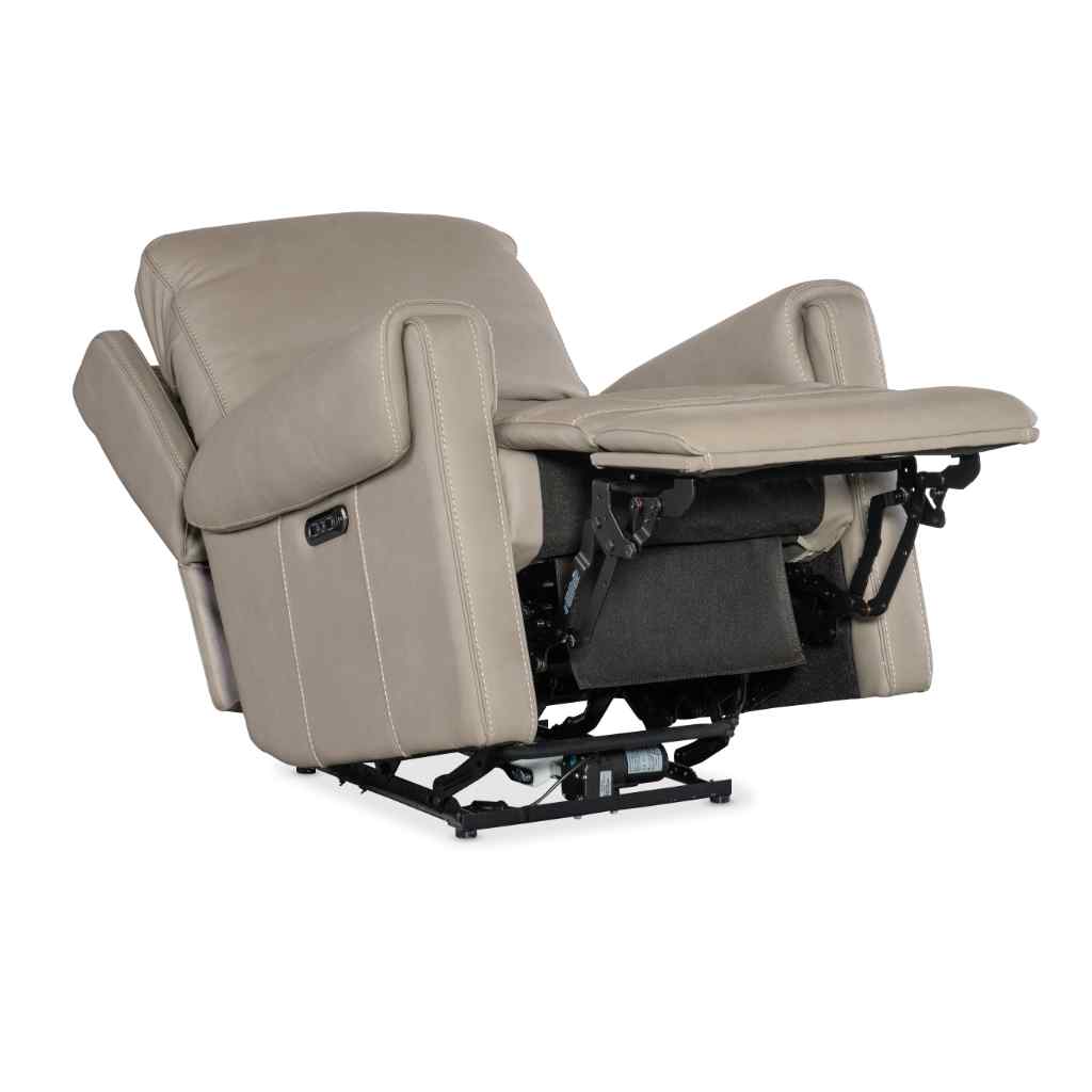 Somers Power Recliner with Power Headrest - II Light Gray