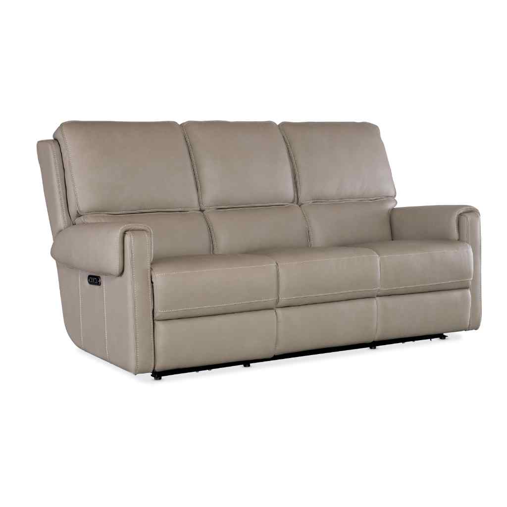 Somers Power Sofa with Power Headrest - II Light Gray