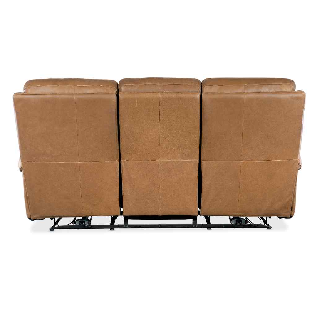 Somers Power Sofa with Power Headrest Light Brown