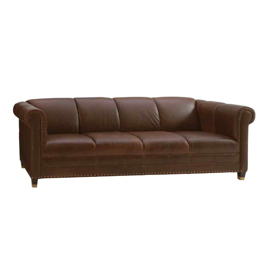 Springfield Leather Sofa - Carlyle Espresso