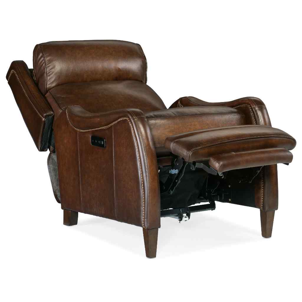 Stark Power Recliner with Power Headrest Brown
