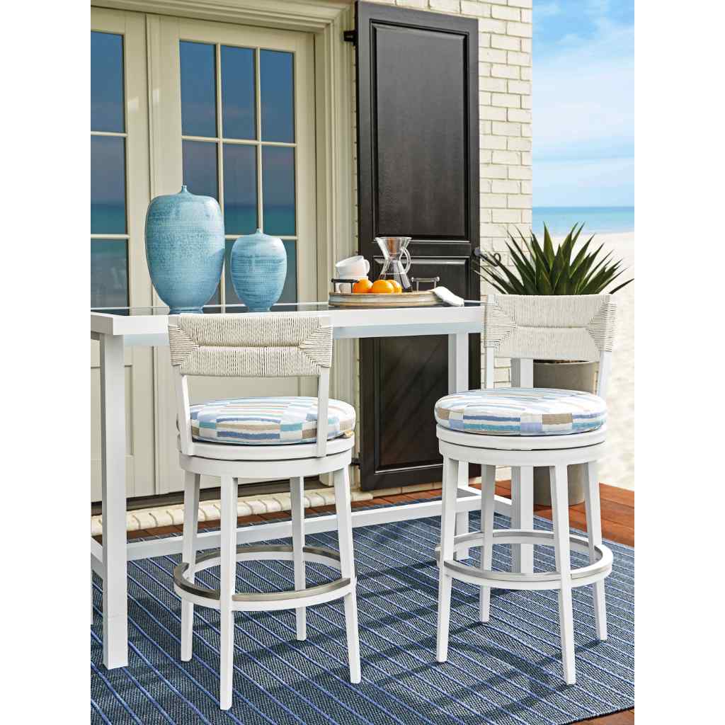 Swivel Bar Stool - Ocean Breeze Promenade Brown