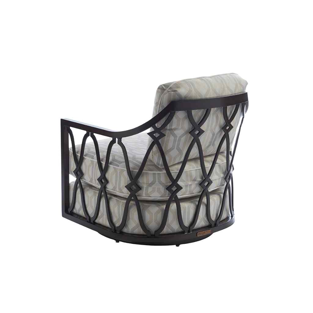 Swivel Chair - Royal Kahala Black Sands Brown