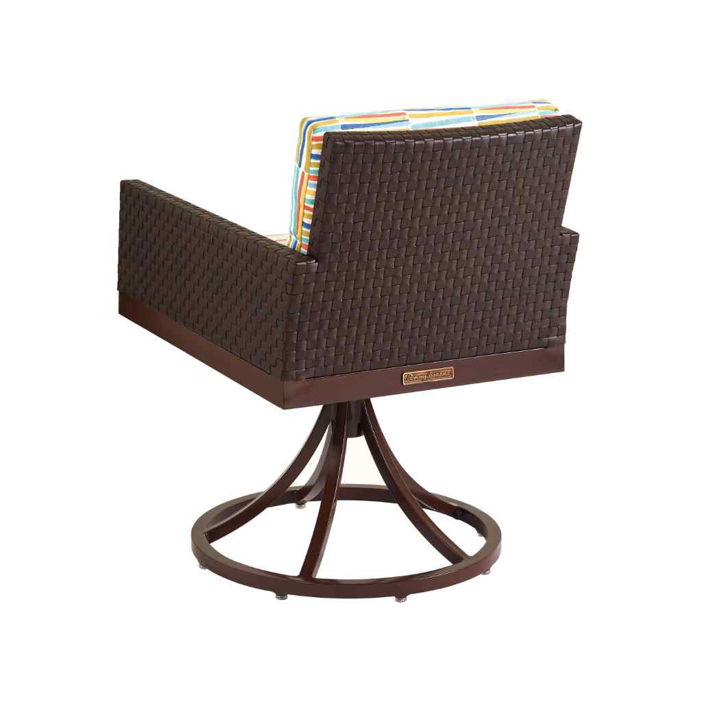 Swivel Rocker Dining Chair - Abaco Brown