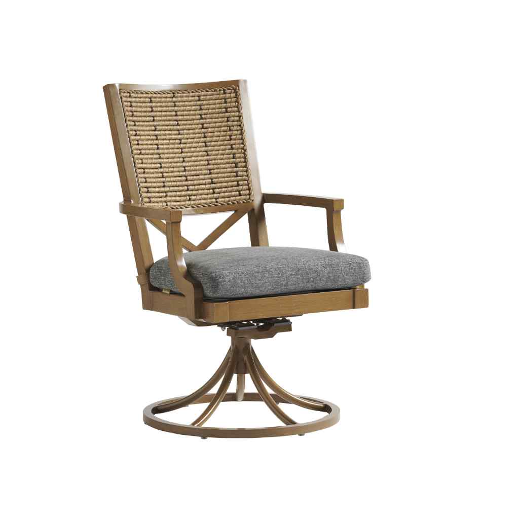 Swivel Rocker Dining Chair - Los Altos Valley View Brown