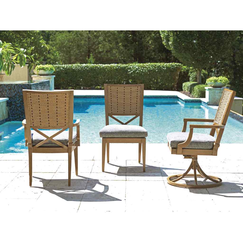 Swivel Rocker Dining Chair - Los Altos Valley View Brown