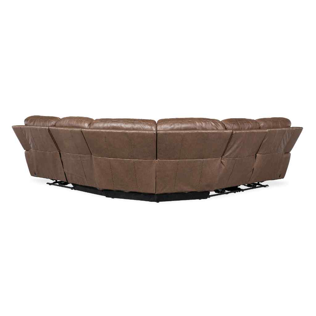 Torres 5 Piece Sectional Medium Brown