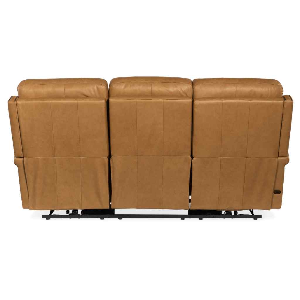 Vaughn Zero Gravity Sofa with Power Headrest Brown