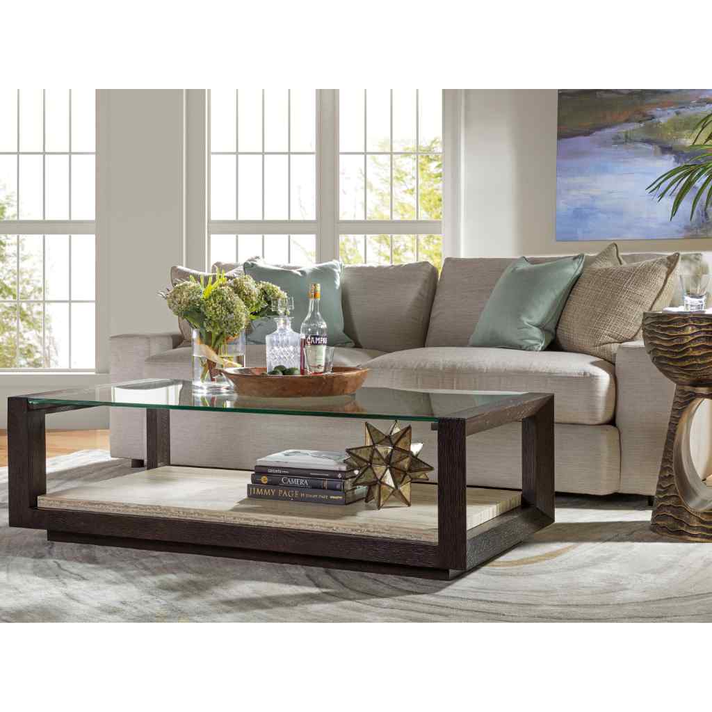 Venerato Rectangular Cocktail Table Brown