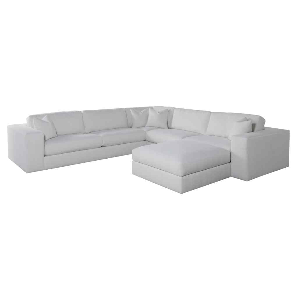 Veronica Sectional - Artistica Upholstery II White