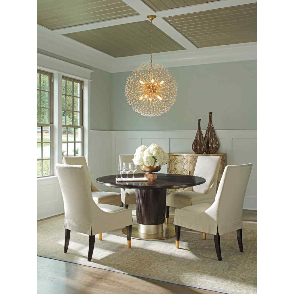 Waldorf Round Dining Table Brown