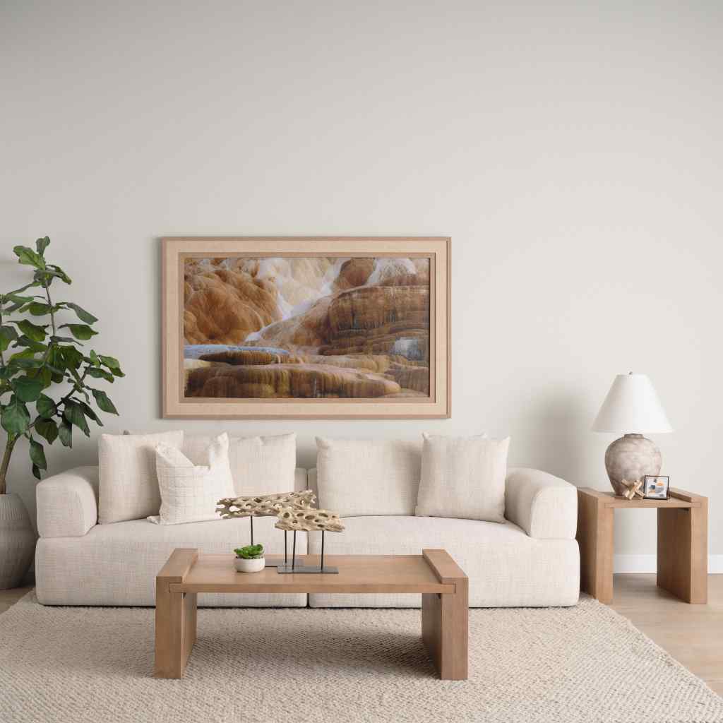 Warner Oatmeal 2 Piece Sofa Set Beige