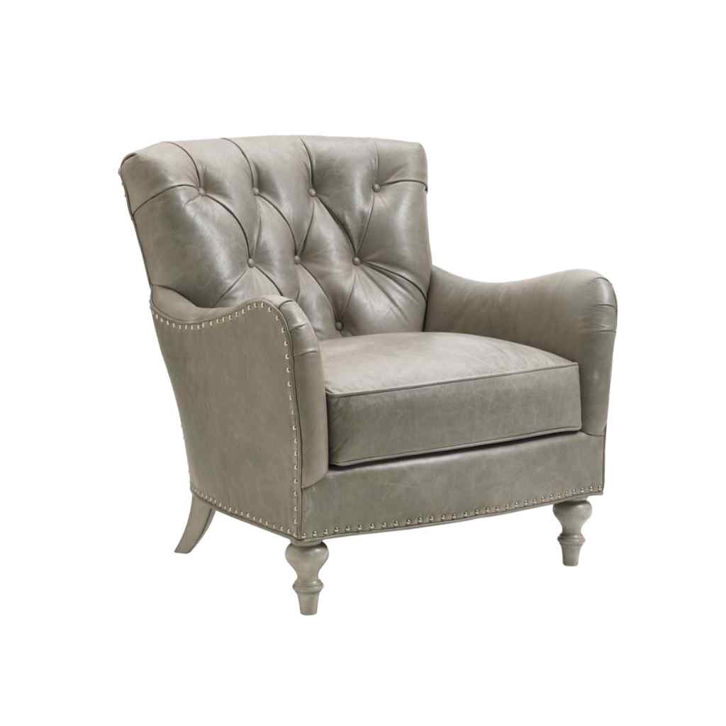 Westcott Leather Chair Brown