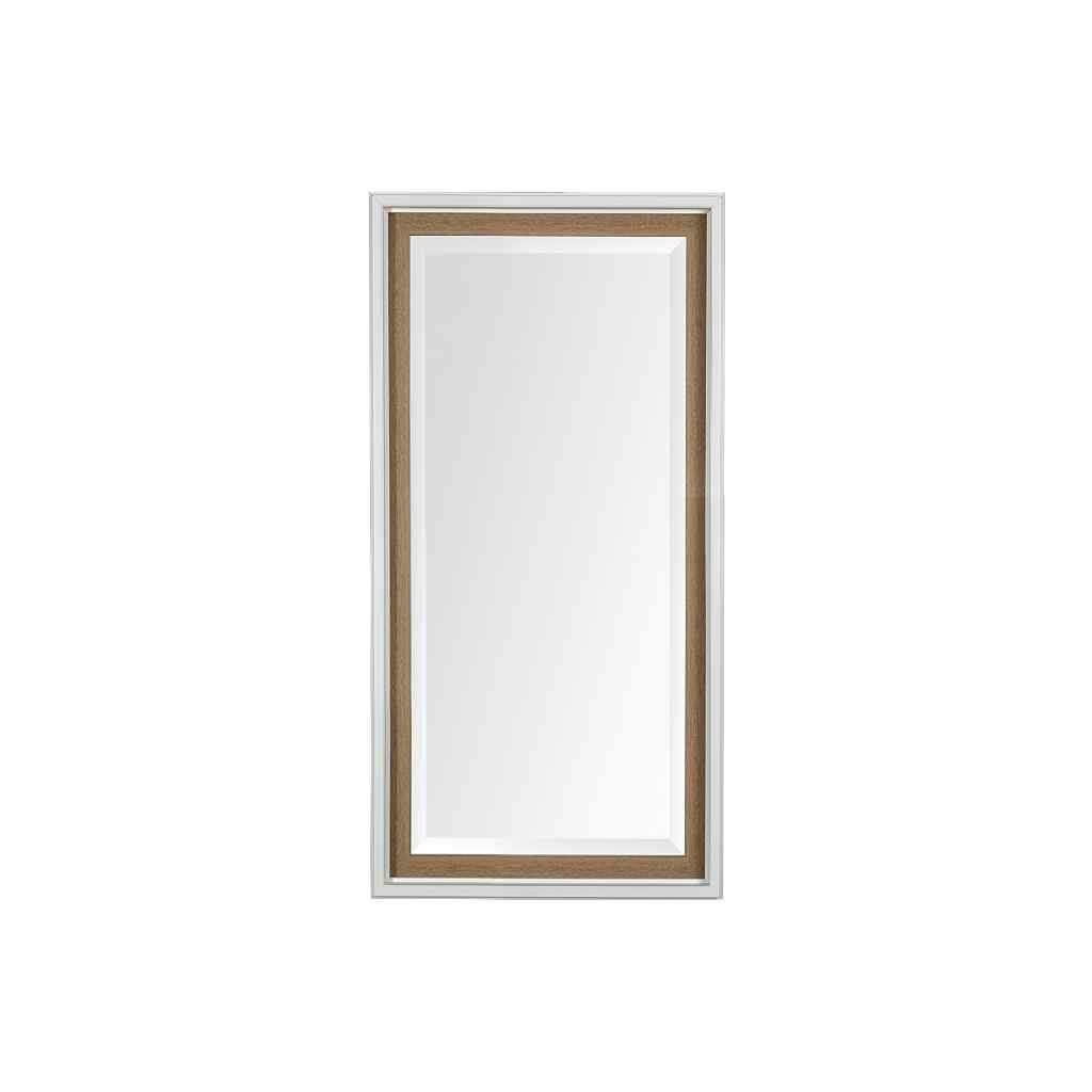 White Natural Bev Mir 24 X 48 White