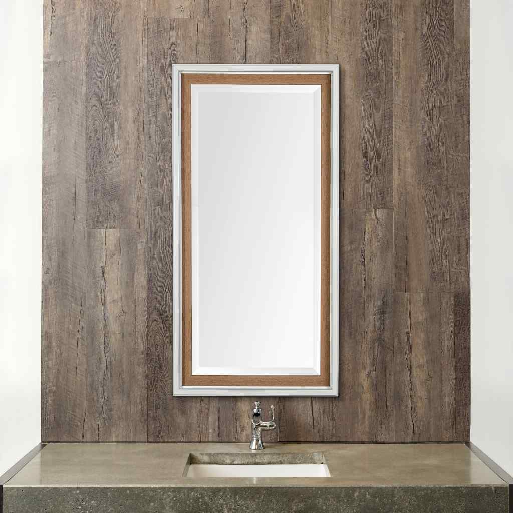 White Natural Bev Mir 24 X 48 White