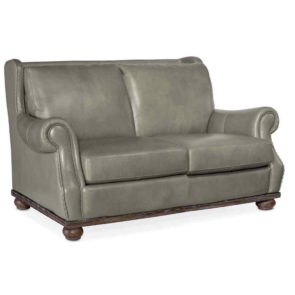 William Stationary Loveseat Grey