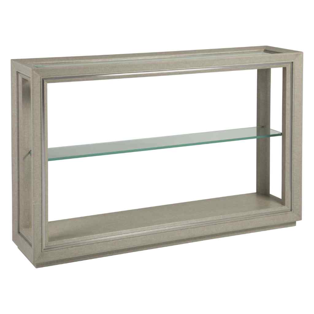 Zeitgeist Linen Console Gray