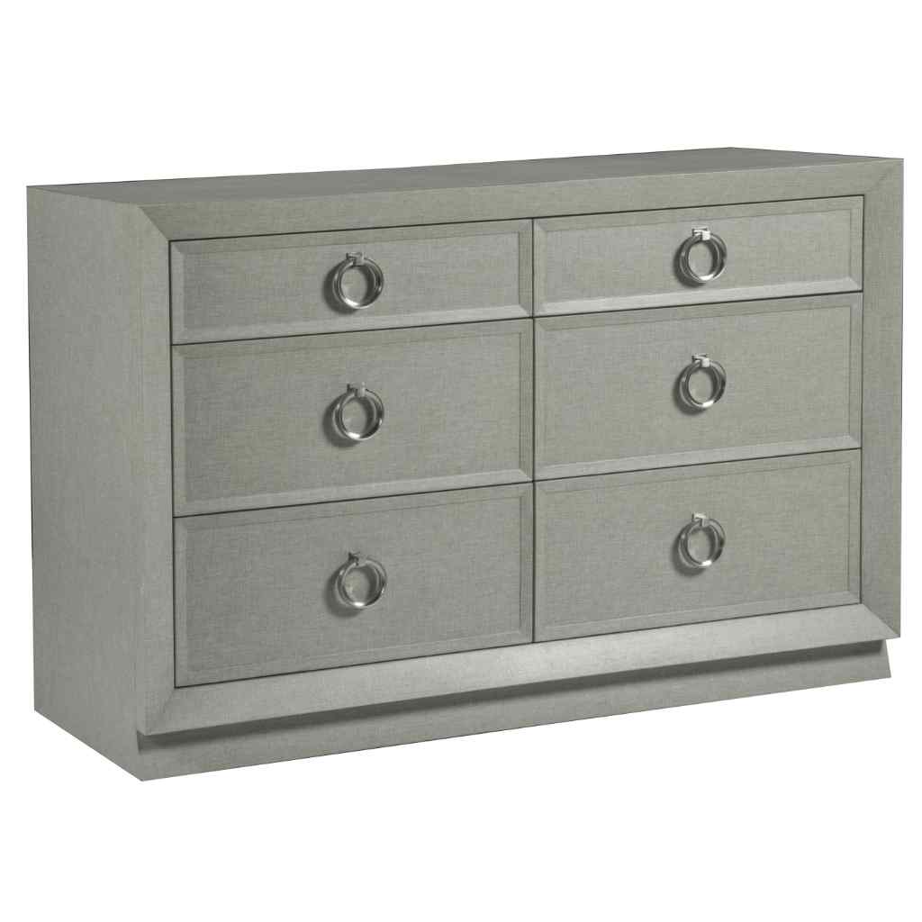 Zeitgeist Linen Double Dresser Gray