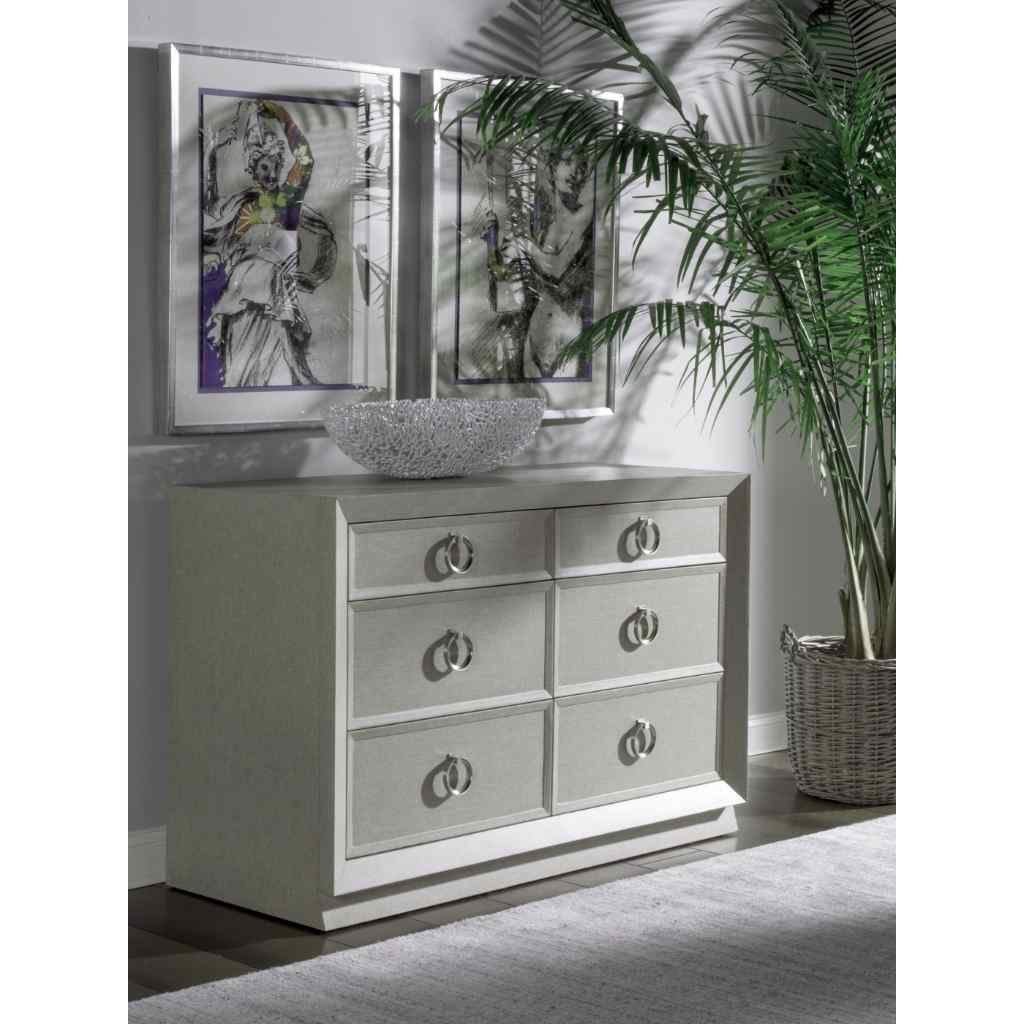 Zeitgeist Linen Double Dresser Gray