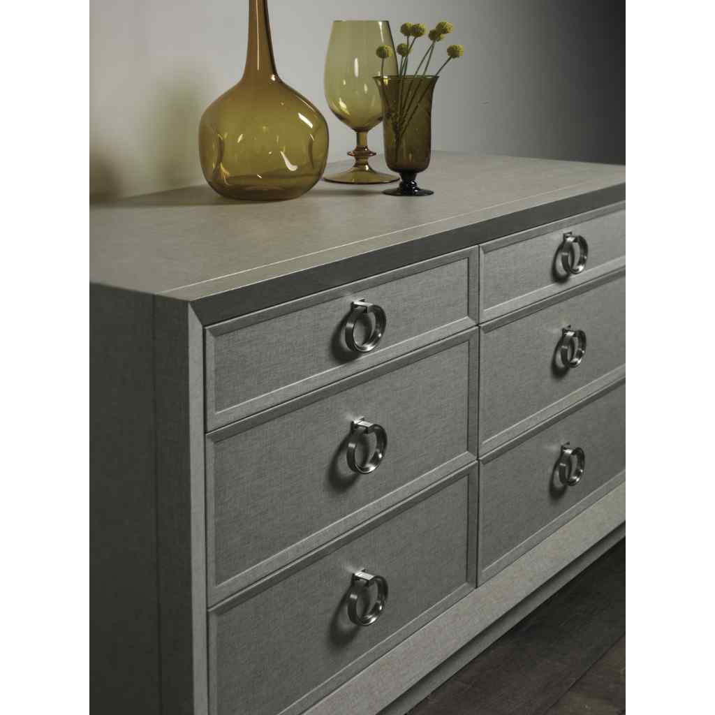 Zeitgeist Linen Double Dresser Gray