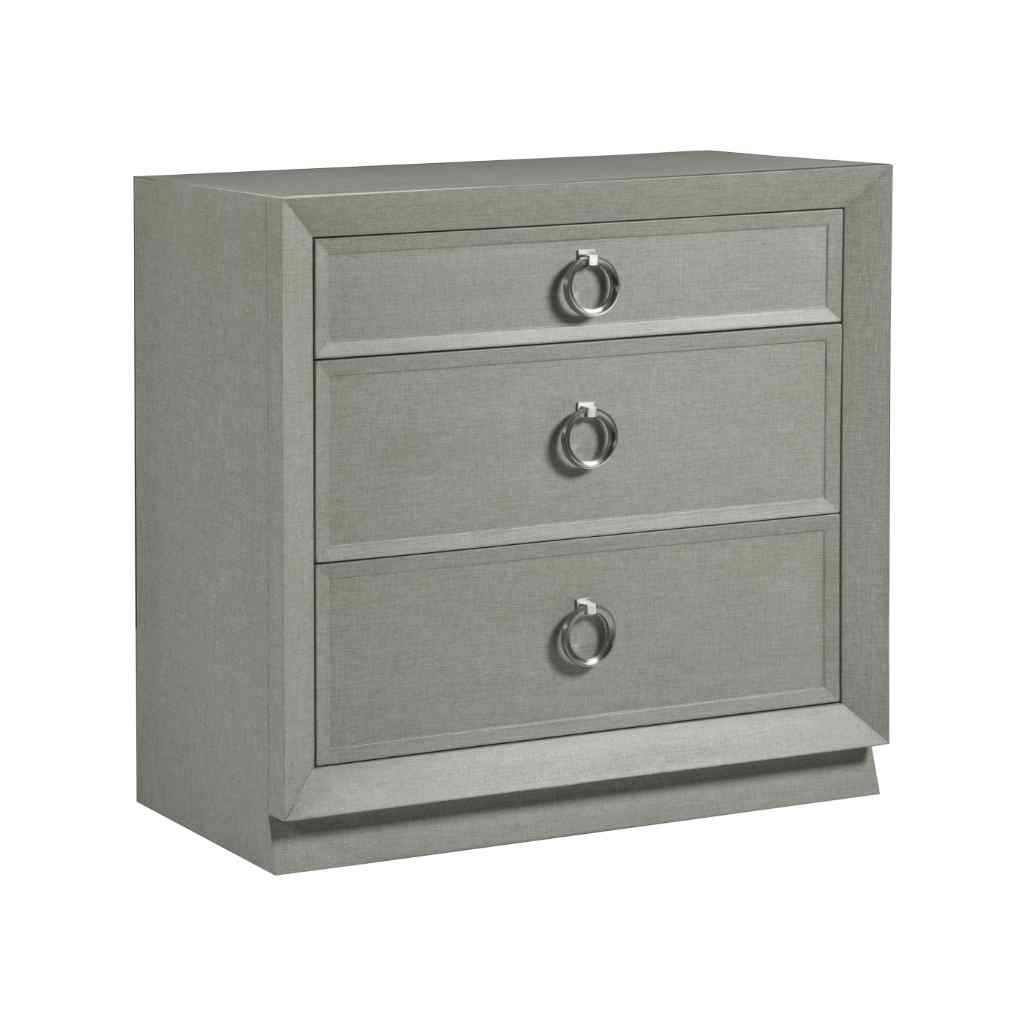 Zeitgeist Linen Hall Chest Gray