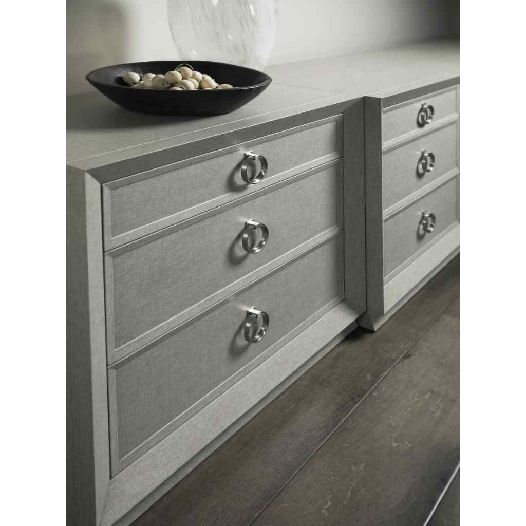 Zeitgeist Linen Hall Chest Gray