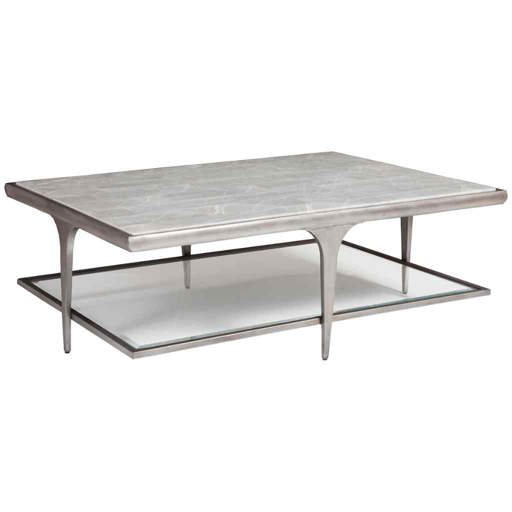 Zephyr Rectangular Cocktail Table Gray